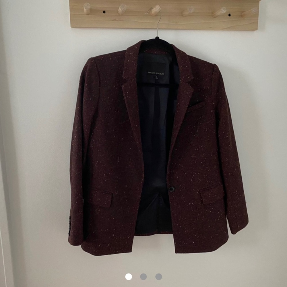 Banana Republic Tweed Blazer